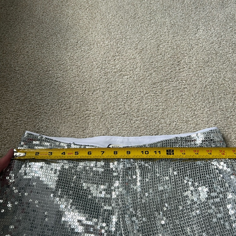 Alice and Olivia Hayes sequin cargo pants - Picture 8 of 16